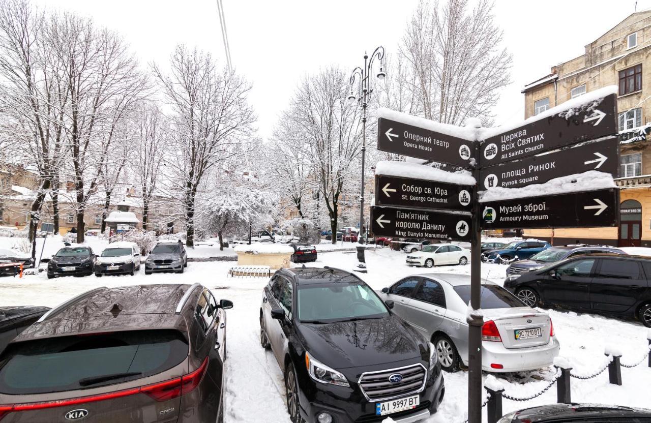 Alfa Apartments Kniazia Leva 2 Lviv Exterior photo